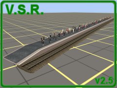 This pack is the first set of station platforms updated to TS2009+. This is a further extension of the improvements included in the trial version, with a further improved texture and script (including a configurable stopping position). There is also a couple of new versions, with shorter platforms than previously available. As before, they should work in any version from TS2009SP1 upwards.